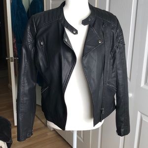 TopShop faux leather jacket